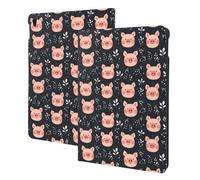 Cute Floral Pig Print Compatible with ipad air 3rd Generation Case Cover, Tablet Cases Compatible with ipad Pro Case 10.5 Inch, Auto Wake/Sleep, Folio Stand