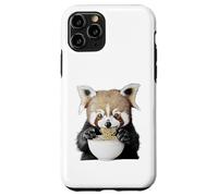 Cute Fluffy Animal Eating Ramen Noodles Design Case for iPhone 11 Pro