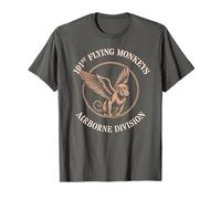 Cute Flying Monkeys Airborne Wizard Potion Magic Force T-Shirt
