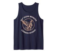 Cute Flying Monkeys Airborne Wizard Potion Magic Force Tank Top
