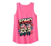 Cute FOMO Made ME DO IT I'm Here Because Bitcoin Lady Tank Top