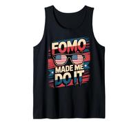 Cute FOMO Made ME DO IT I'm Here Because Bitcoin President Tank Top