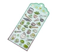 Cute Food Stickers - Self Adhesive 3D Scrapbooking Stickers, Food Stickers, Scrapbooking, Crafts, Classroom, Birthday, Reward, Wall, Phone, Laptop, Water Bottle