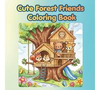 Cute Forest Friends Coloring Book