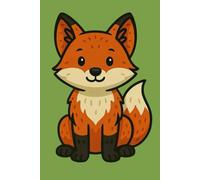Cute Fox - A Lined Notebook for Kids