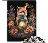 Cute Fox Adult Jigsaws 2000 Piece, Learning Educational Toys Family Games with Matching Poster And Trivia Sheet (70x100cm)