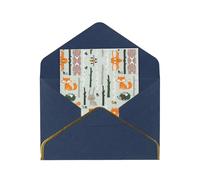 Cute Fox Bear Bird Tree Greetings All Occasion Cards For Thank You Birthday Congratulations Envelopes Blank Cards