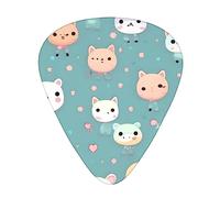 Cute Fox Fashion Colour Guitar Picks 12 Packï¼Œ For Acoustic Guitar Electric Guitar Ukulele.One Size