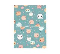 Cute Fox Greeting Card, Blank Card With Envelope, 4x6 Inches (Approx. 10x15 Cm), For Events, Weddings,& Birthdays.