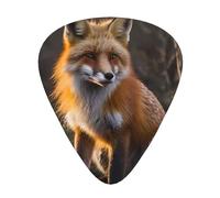 Cute fox guitar picks in three different thicknesses, suitable for electric guitar and band players