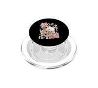 Cute Fox Lover Just A Girl Who Loves Arctic Foxes PopSockets PopGrip for MagSafe