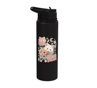 Cute Fox Lover Just A Girl Who Loves Arctic Foxes Stainless Steel Insulated Water Bottle