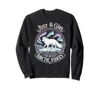 Cute Fox Lover Just A Girl Who Loves Arctic Foxes Sweatshirt