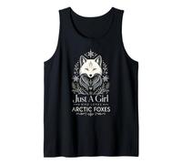 Cute Fox Lover Just A Girl Who Loves Arctic Foxes Tank Top