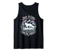 Cute Fox Lover Just A Girl Who Loves Arctic Foxes Tank Top