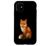 Cute Fox Low Poly Geometric Animal Wildlife Polygon Case for iPhone 11
