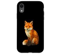Cute Fox Low Poly Geometric Animal Wildlife Polygon Case for iPhone XR