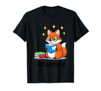 Cute Fox Reading Book Smart Reader READFOX T-Shirt
