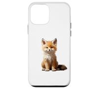 Cute Fox Theme Illustration Animal Lover Case for iPhone 12 mini