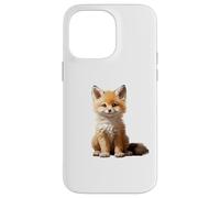 Cute Fox Theme Illustration Animal Lover Case for iPhone 14 Pro Max
