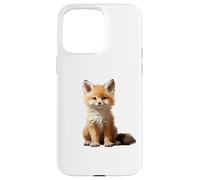 Cute Fox Theme Illustration Animal Lover Case for iPhone 15 Pro Max