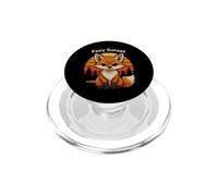 Cute Foxy Sunset Saying Funny Whimsical Fox PopSockets PopGrip for MagSafe