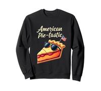 Cute Freedom Pie Slice design for July 4th Celebrations Sweatshirt