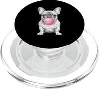 Cute French Bulldog Bubble Gum Art Dog Lovers PopSockets PopGrip for MagSafe