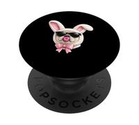 Cute French Bulldog Easter Bunny Dog PopSockets Adhesive PopGrip
