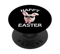 Cute French Bulldog Easter Bunny Dog PopSockets Adhesive PopGrip