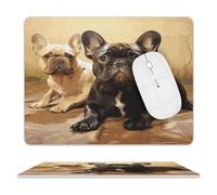 Cute French Bulldog Graphics Mouse Pad Mouse Mat 10 X 8 Inch