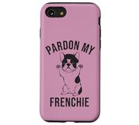 Cute French Bulldog Owner Gift T-Shirt Pardon My Frenchie Case for iPhone SE (2020) / 7/8