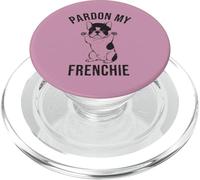 Cute French Bulldog Owner Gift T-Shirt Pardon My Frenchie PopSockets PopGrip for MagSafe