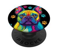 Cute Frenchie French Bulldog for Dog Lovers PopSockets Adhesive PopGrip
