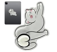 Cute Fridge Magnets Funny Cartoon Interactive Kitten Refrigerator Decor | Cat Fridge Magnets for Home Kitchen Door Office Dorm Bedroom Party Whiteboard Lockers White