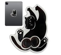Cute Fridge Magnets Funny Cartoon Interactive Kitten Refrigerator Decor | Cat Fridge Magnets for Home Kitchen Door Office Dorm Bedroom Party Whiteboard Lockers Black