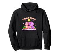 Cute Friendships Make life brighter dinosaur Friends Kids Pullover Hoodie