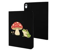 Cute Frog And Mushroom Slim Tablet Cases Compatible with iPad Series Without Pencil Holder Protective Cover Compatible with ipad Air5/air4 (10.9in) /ipad Pro 2018(11in)