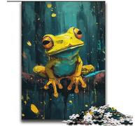 Cute Frog Baby 2000 Piece Jigsaw Puzzles for Adults Gifts, Educational Stress Relief Toy for Is Ideal As A Gift for The Whole Family (70x100cm)