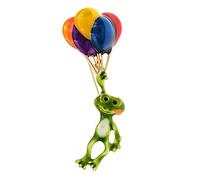 Cute Frog Balloon Lapel Brooch Pin for Women Girls Men Cartoon Animal Multi-Colored Enamel Pins Clip Collar Sweater Dress Suit Coat Backpacks Brooches Pins Funny Jewelry Gifts