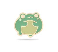 Cute Frog Brooch Pin Gifts, Funny Animal Accessory Gift for Frog Lovers Women, Kawaii Frog Collectible