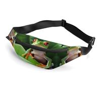 Cute Frog Fanny Pack Fanny Packs for Women Men Waist Bag Mens Fanny Pack Womens Fanny Pack Fanny Pack Men Running Fanny Pack Small Fanny Packs for Women, style, 36*15cm