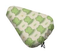 Cute Frog Fashion Bike Seat Cover Bicycle Cushion Saddle Covers Accessories Waterproof with Drawstring