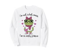 Cute Frog: I'm Not A Hot Mess, I'm a Zesty Fiasco Sweatshirt