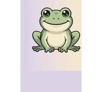 Cute Frog Notebook: A Cute and Wholesome Frog-Themed Notebook for Daily Notes, Journaling, School, and Work