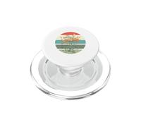Cute Frog On Flowers Nature Flower Leaves Petals Frogs PopSockets PopGrip for MagSafe