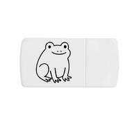 'Cute Frog' Pill Box with Tablet Splitter (PI00034972)