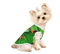 Cute Frog print Dog Clothes T Shirts for Small Dogs Breathable Puppy Kitten Dog Shirts for Pet Dogs Cats