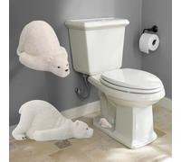 Cute Frog Toilet Bolt Covers Resin Decor Cap(Sea Turtle)