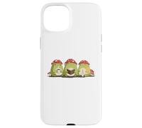 Cute Frog Tres Reyes Magos Three Wise Frogs Hygge Kawaii Art Case for iPhone 15 Plus